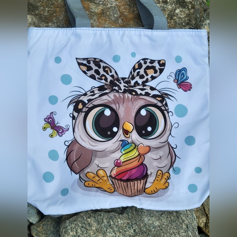 Owl Tote Bag - Picture 2 of 9